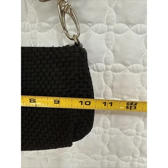 NWOT The Sak Shoulder Bag Small Interwoven Braided Straps Silver Metal Accents - Picture 9 of 15